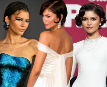 el espectacular desfile nupcial de Zendaya