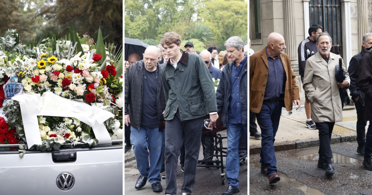 Las fotos del último adiós a Luis Brandoni: familiares y famosos lo despidieron en Chacarita