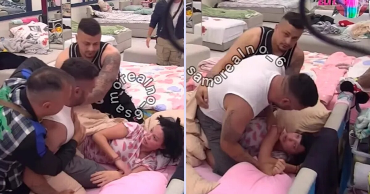 Horror en el “Gran Hermano” de Serbia: un participante intentó ahorcar a una compañera y tuvo que entrar seguridad