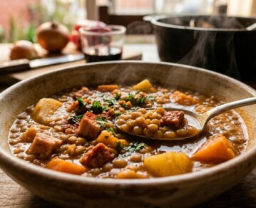 Guiso de lentejas bien sabroso: el truco casero para que tenga más sabor y mejor textura