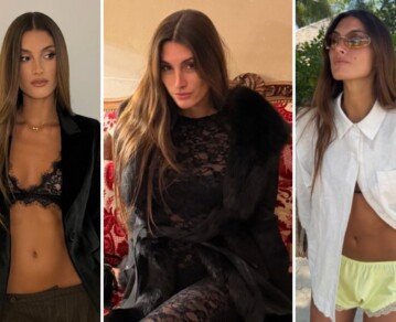 En fotos, el estilo de los looks que definen a Lola Latorre: cómo es su lencero sofisticado con actitud effortless