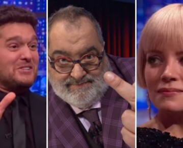Michael Bublé sorprendió con su recuerdo a Jorge Lanata y descolocó a la cantante Lily Allen: qué dijo el esposo de Luisana Lopilato en la televisión británica