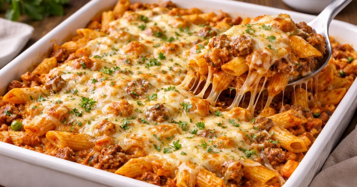 Fideos al horno bien cremosos: el truco para que no queden secos y se gratinen perfecto