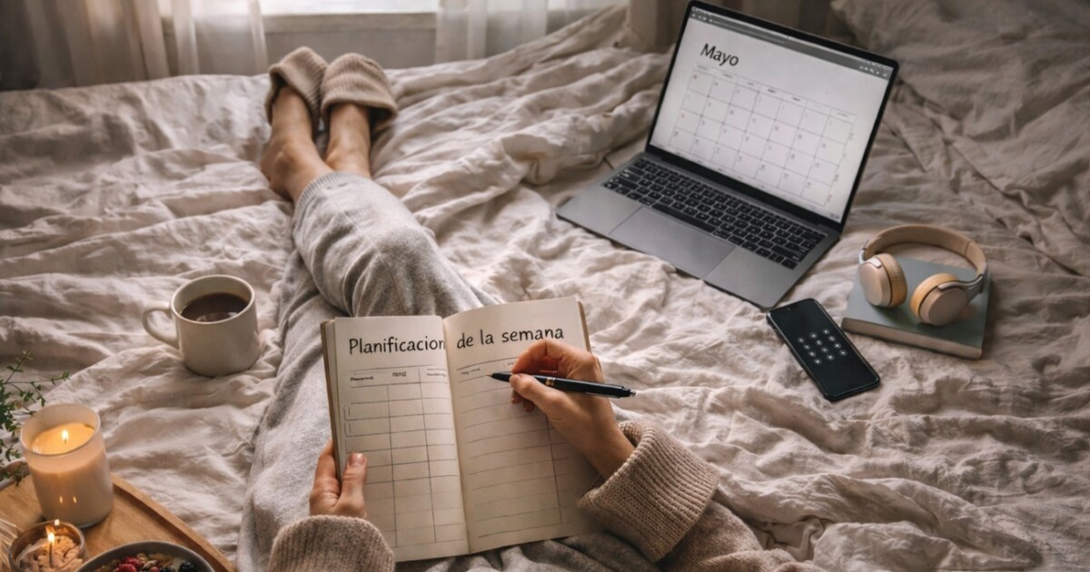 5 cosas que tenés que hacer el domingo para arrancar la semana sin ansiedad