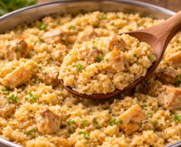 Arroz cremoso con pollo en una sola olla: el truco para que quede perfecto y sabroso