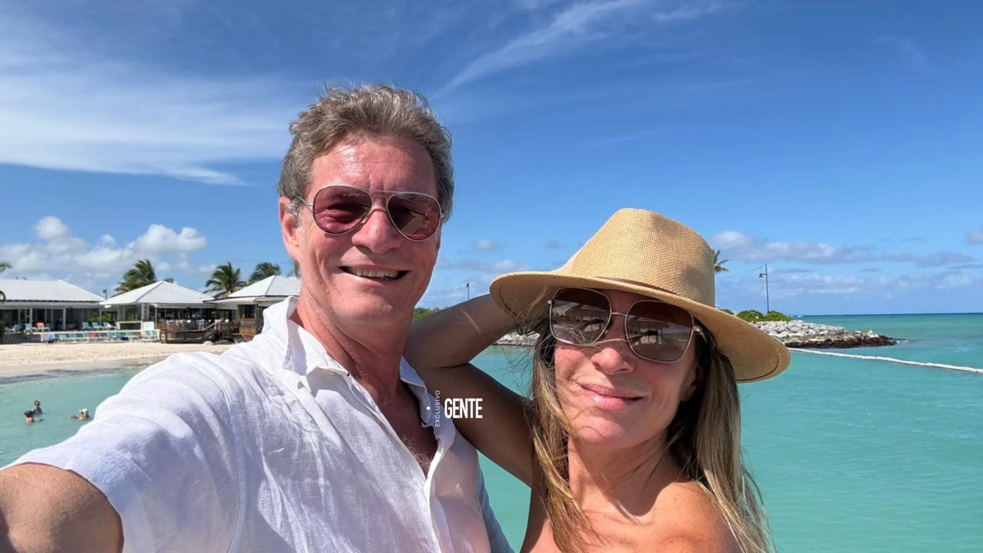 Las vacaciones de Sandra Borghi y Pablo Solvera. 