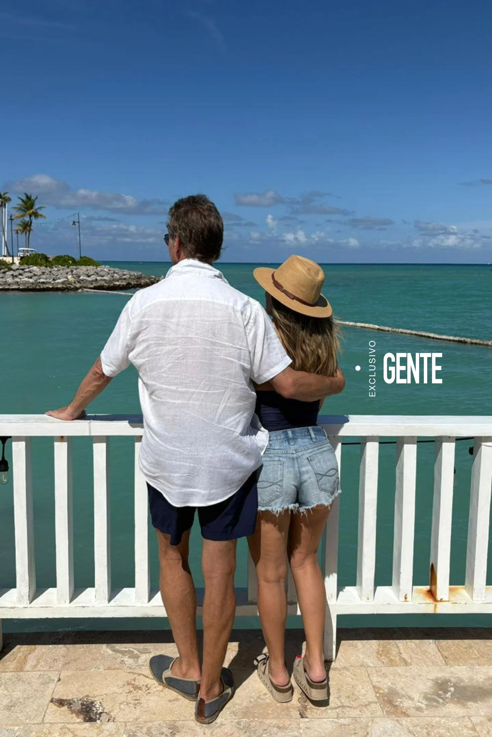 Sandra Borghi comparte con Revista GENTE fotos inéditas de su viaje romántico. 