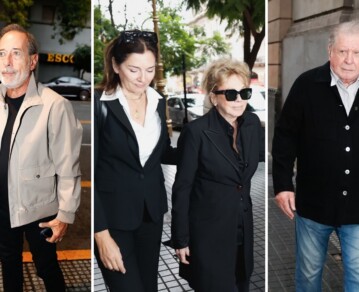 De Guillermo Francella y Arturo Puig a Solita Silveyra: el desconsuelo de los famosos en el velatorio de Luis Brandoni