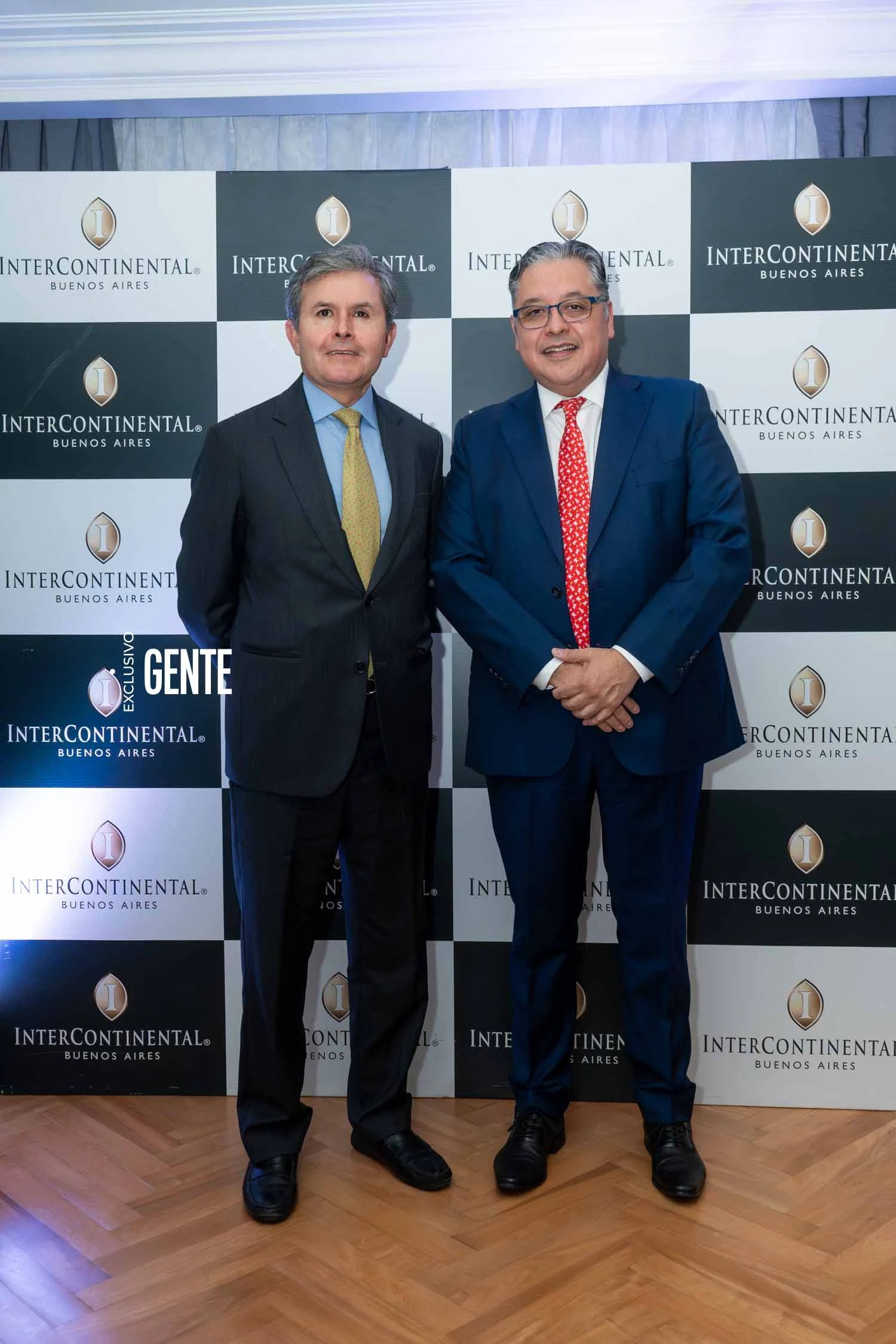 Embajador de Colombia, Jose Roberto Acosta Ramos y Ariel Blufstein.
