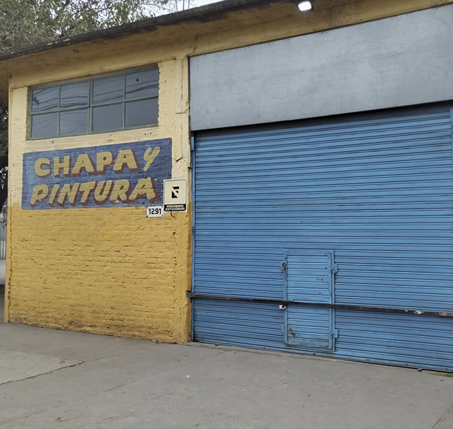 El taller en el que trabajaba el hombre. 