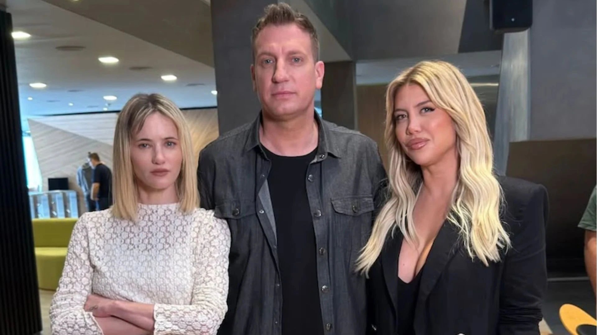 Clara Kovacic-Wanda Nara-Maxi López-serie vertical Triángulo amoroso-Telefe