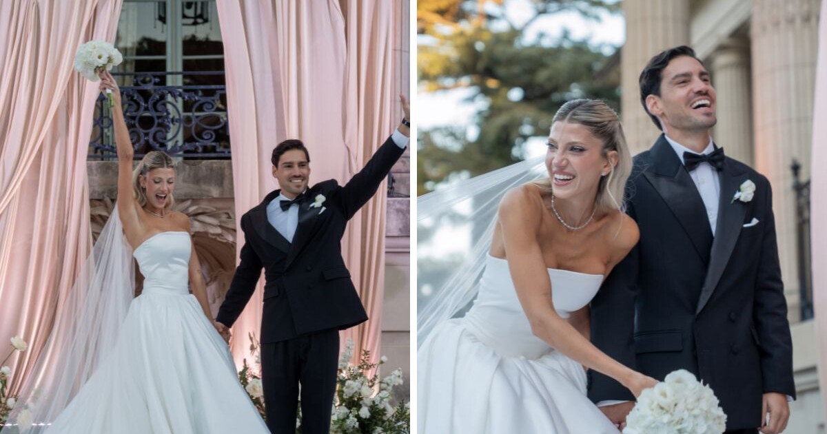 Las mejores fotos de la boda de Cande Ruggeri y Nico Maccari: de la elegante decoración a los famosos invitados