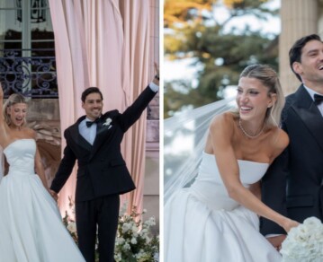 Las mejores fotos de la boda de Cande Ruggeri y Nico Maccari: de la elegante decoración a los famosos invitados