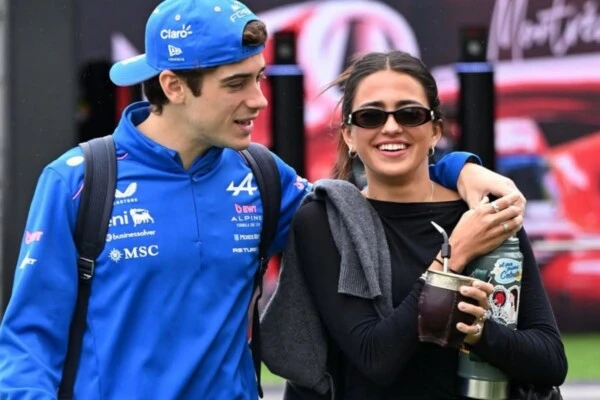 El tierno saludo de Maia Reficco a Franco Colapinto