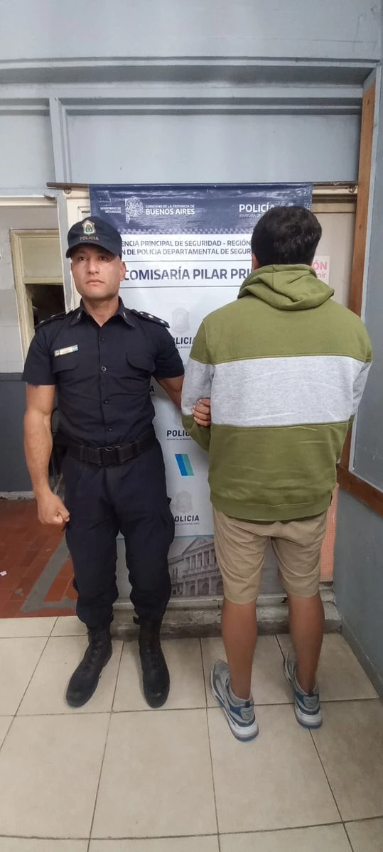 El agresor fue detenido en las últimas horas en Pilar. 