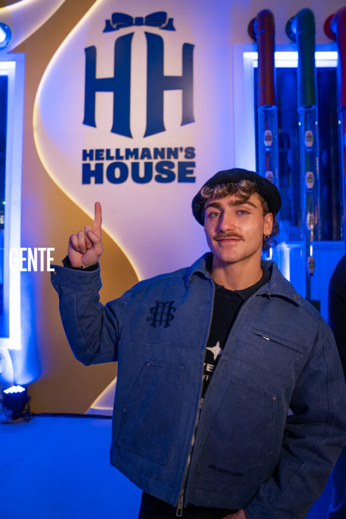 Manu Buttaro en la Hellmann's House.