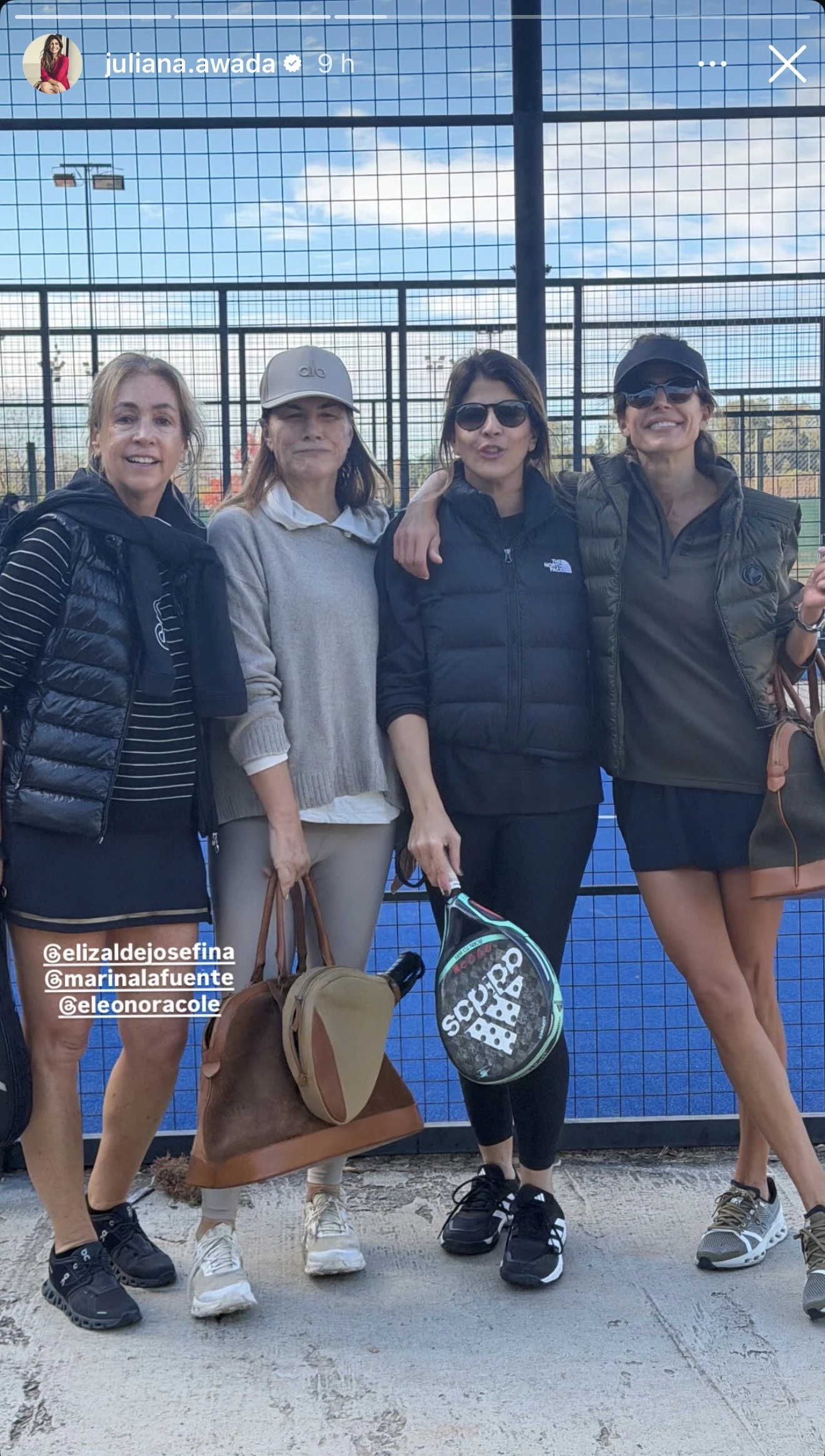 El fin de semana de relax de Juliana Awada.