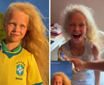 La eligió Shakira y quedó en shock: el alocado festejo de la nena viral y el sorpresivo homenaje a la Selección Argentina