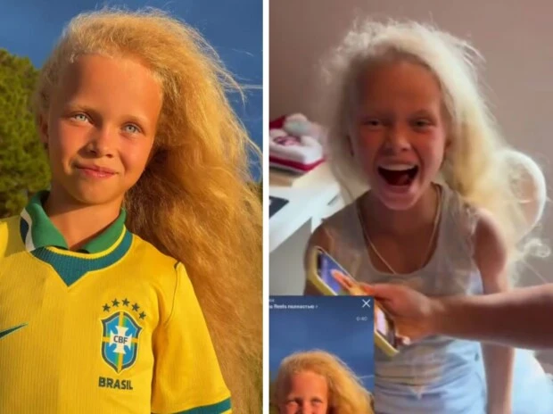 La eligió Shakira y quedó en shock: el alocado festejo de la nena viral y el sorpresivo homenaje a la Selección Argentina