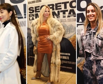 Los looks de los famosos en el estreno de Secretos en la montaña