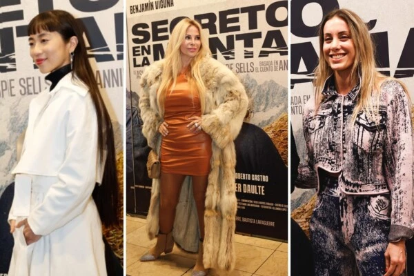 Los looks de los famosos en el estreno de Secretos en la montaña