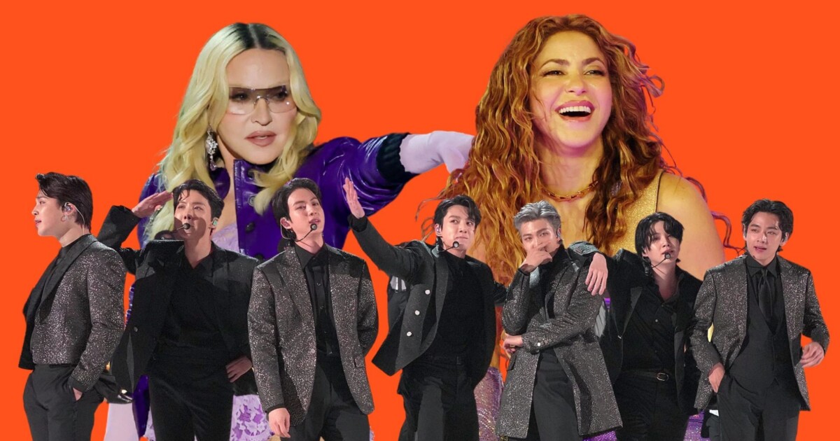 Madonna, Shakira y BTS en la final del Mundial 2026: todos los detalles del mega show que promete hacer historia
