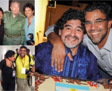 Viaje al corazón del reportero gráfico que acompañó a Maradona durante más de veinte años: "Las fotos hablan por nosotros"