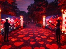 Maravillosa Alicia en el Botánico