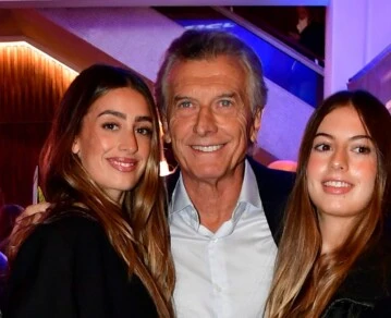 Mauricio Macri-Antonia Macri-Valentina Barbier