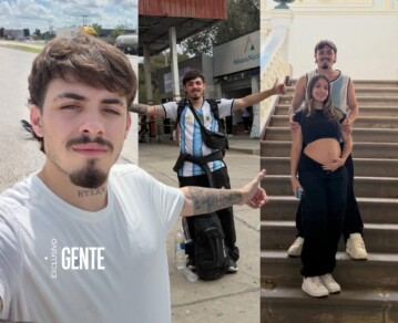 Caminando por Messi: la increíble historia de Alejo Ciganotto, el influencer argentino que viaja a dedo por América para ir al Mundial