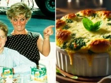 Soufflé de espinacas-receta favorita de Lady Di