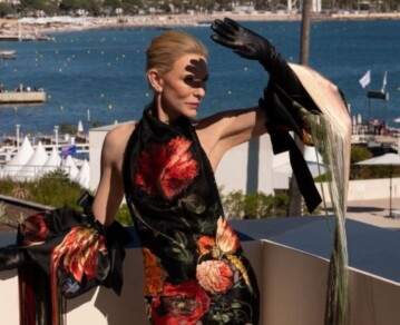 Cate Blanchett, del lienzo a la alfombra roja: el majestuoso look "obra de arte" con el que deslumbró en Cannes