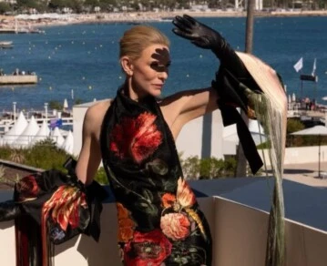 apertura el majestuoso look obra de arte con el que Cate Blanchett impactó en el Festival de Cannes
