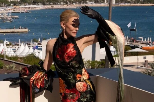 apertura el majestuoso look obra de arte con el que Cate Blanchett impactó en el Festival de Cannes