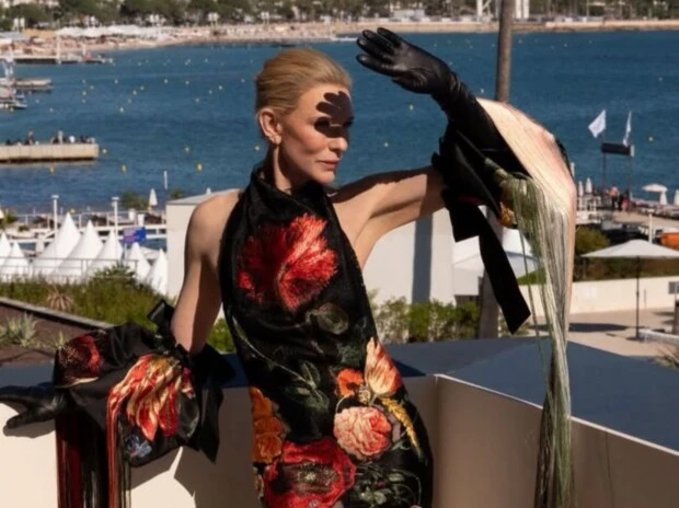 apertura el majestuoso look obra de arte con el que Cate Blanchett impactó en el Festival de Cannes