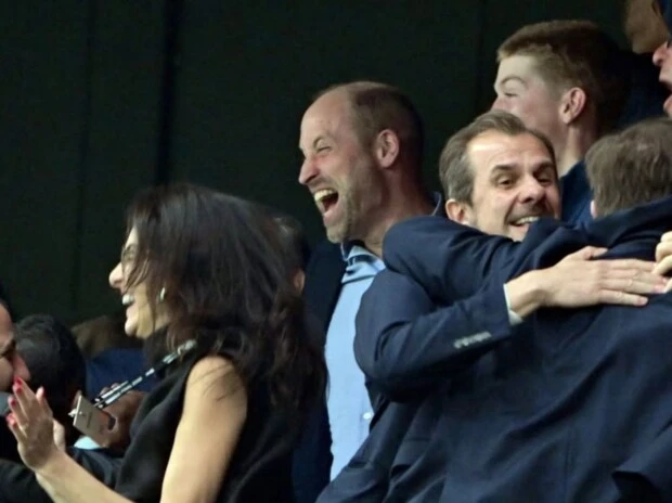 El video del príncipe William descontrolado y cantando a los gritos tras la consagración del Aston Villa