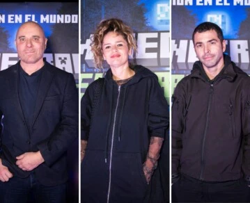 german martitegui, romina ricci y nazareno casero