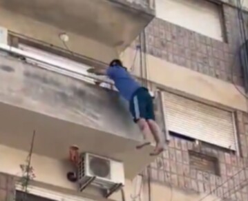 El dato clave que reveló la pareja del hombre que cayó de un cuarto piso en Rosario: cómo fueron los minutos previos