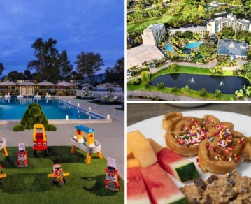 Cómo es el hotel boutique de Orlando elegido por los famosos argentinos: de las "bubbles parties" y los waffles de Mickey a ser punto para el Mundial
