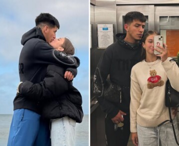 Así fue la escapada romántica de Indiana Cubero y su novio Thiago Silvero a Mar del Plata