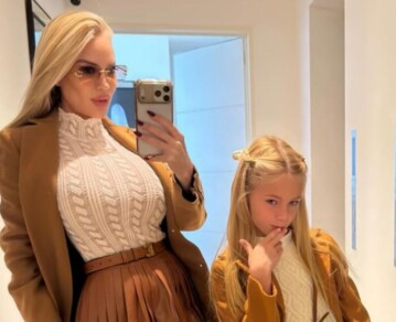 Estética "mini me": Luciana Salazar y su hija Matilda volvieron a imponer el “matchy matchy” más viral de este otoño