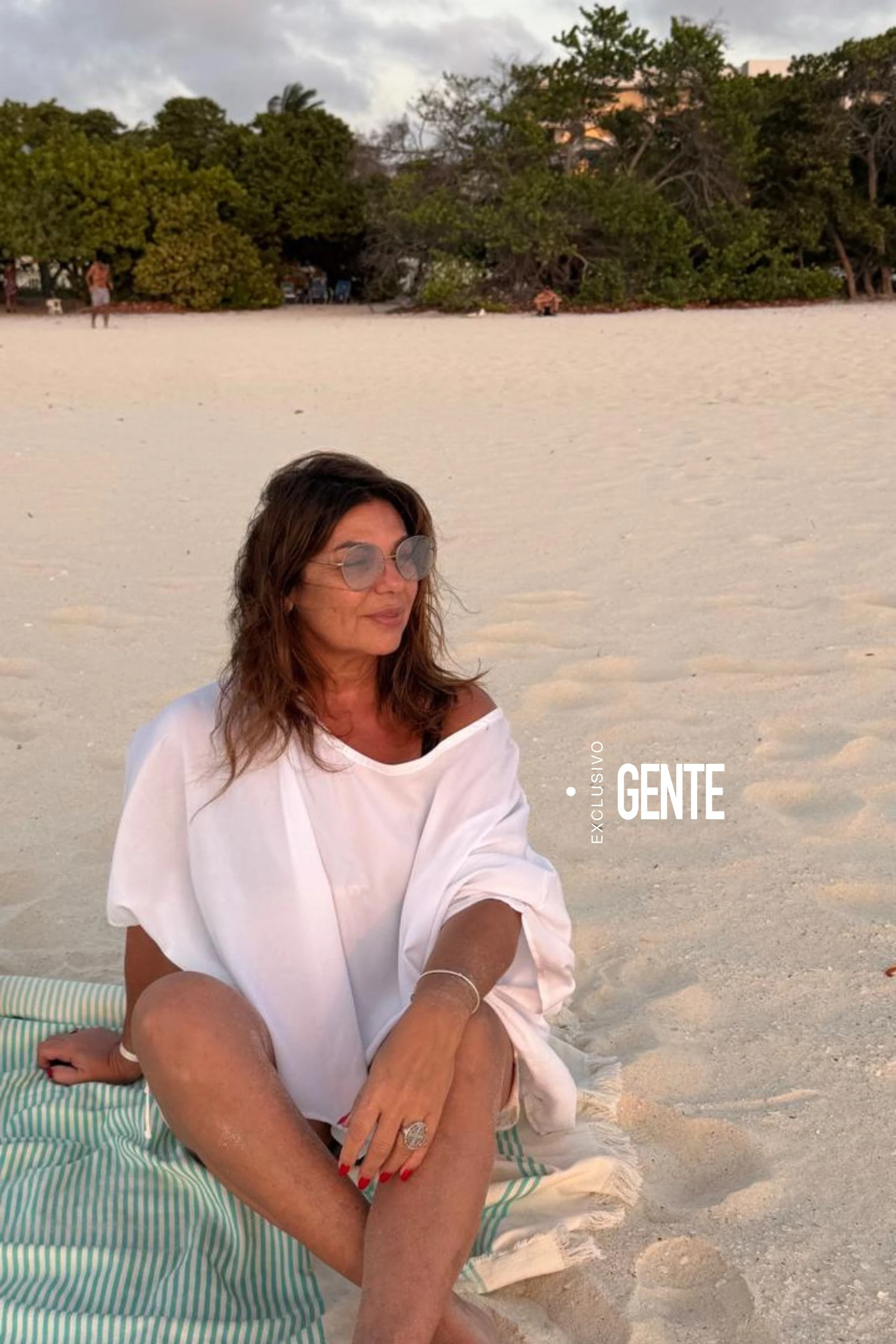 Mariel di Lenarda disfrutó de tardes de sol y atardeceres inolvidables. 
