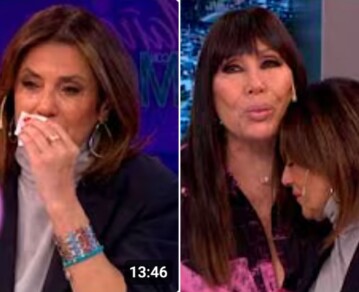 “Ándate al camarín”: el contundente pedido de Moria Casán que descolocó a María Fernanda Callejón en plena crisis de llanto
