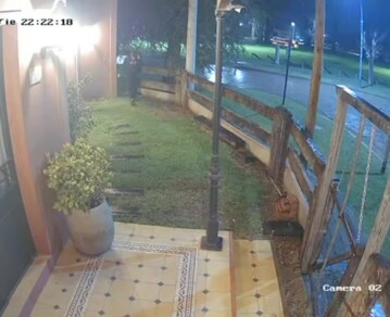 Así marcaban las casas para luego entrar a robar en zona norte: los vieron en las cámaras de seguridad