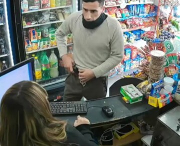 Un policía bonaerense robó en un kiosco pero lo reconocieron por las cámaras