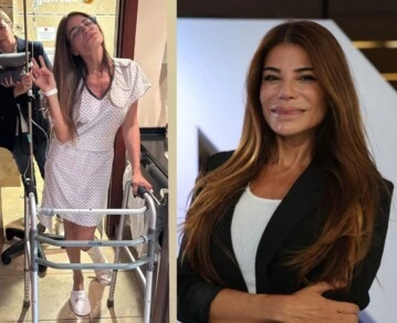 zulemita menem en andador