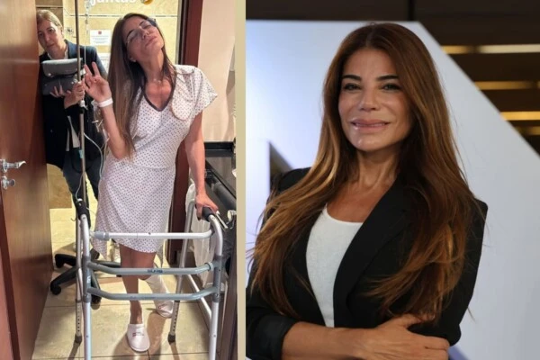 zulemita menem en andador