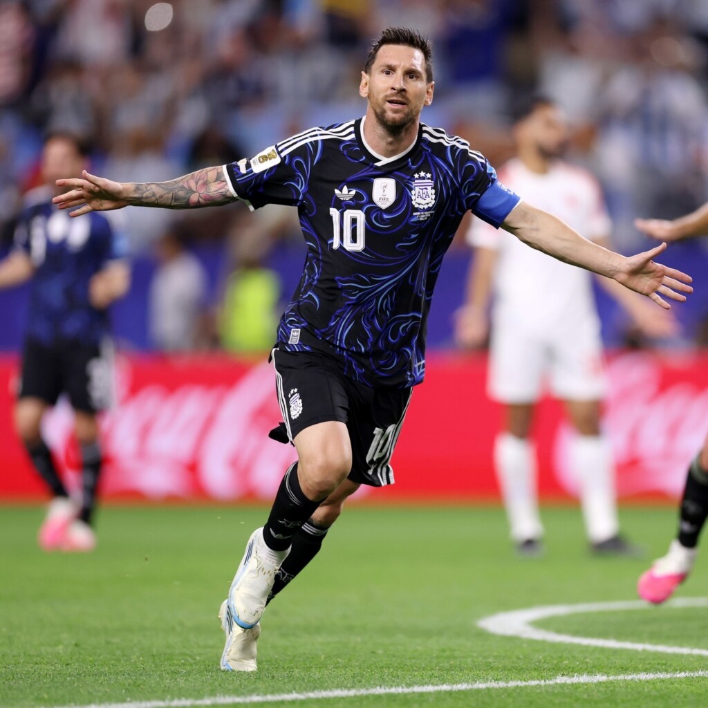 Lionel Messi contra Jordania