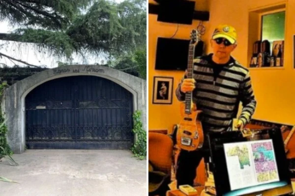 Así es la casa de Parque Leloir donde murió el Indio Solari