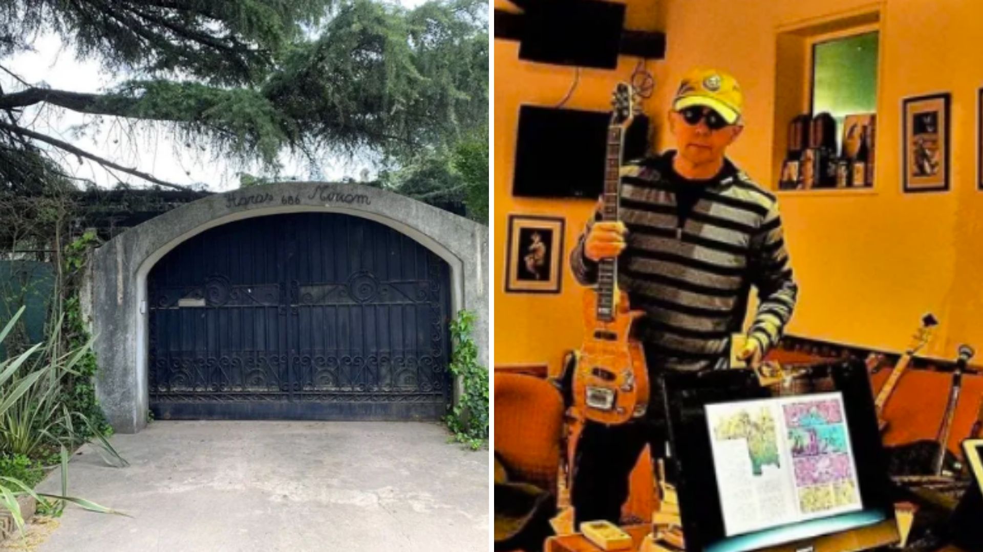 Cómo es la casa de Parque Leloir, donde el Indio Solari construyó la vida más blindada del rock nacional y murió componiendo hasta el final – GENTE Online